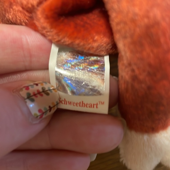 Schwertheart the monkey small ty beanie baby in excellent condition tag perfect - Picture 3 of 5